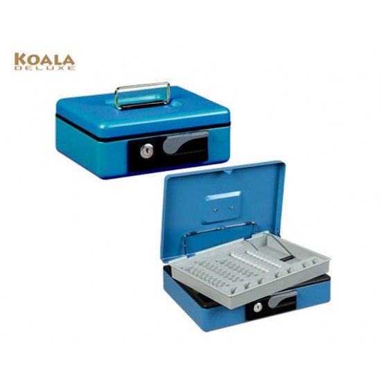 KOALA ΧΡΗΜΑΤΟΚΙΒΩΤΙΟ 23x18.5x8cm DELUXE ΜΠΛΕ KOALA ΧΡΗΜΑΤΟΚΙΒΩΤΙΟ 23x18.5x8cm DELUXE ΜΠΛΕ